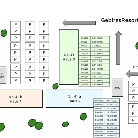 Gebirgsresort Apartman Winterberg
